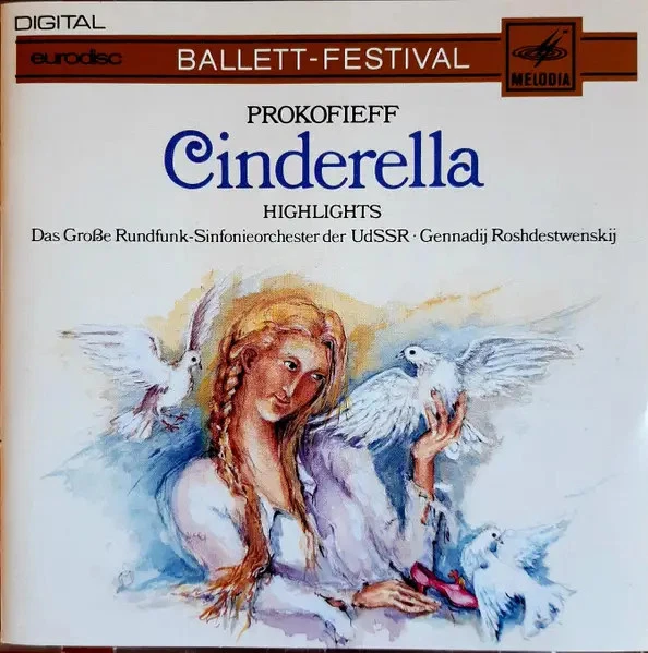 CD Prokofiev Cinderella Highlights Melodia-Eurodisc - Bild 1 von 1