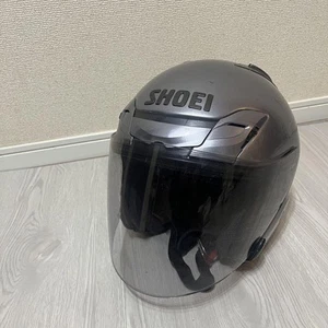 Raro SHOEI J-FORCE3 Plateado XL Talla 61cm - Imagen 1 de 15