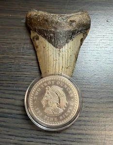 Golden State Mint .999 Fine Silver 2 Oz Aztec Stone Calendar Cuauhtemoc Coin - Picture 1 of 3