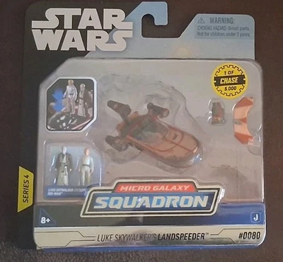 Star Wars Micro Galaxy Squadron Luke Skywalker’s Landspeeder - Chase 1/5000 Foto 1 de 4