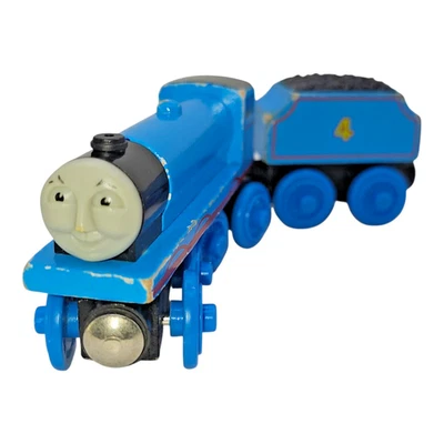 Thomas Wooden Railway Gordon and Tender 2000 Tank Train Engine Vintage.          Foto 1 de 4