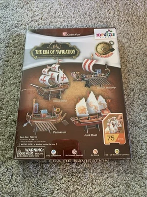 CubicFun 3D Puzzle Ship-Series "The Era of Navigation" - Image 1 of 4