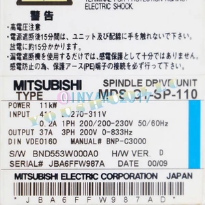 ONE Mitsubishi Servo Drive MDS-C1-SP-110 USATO - Foto 1 di 1