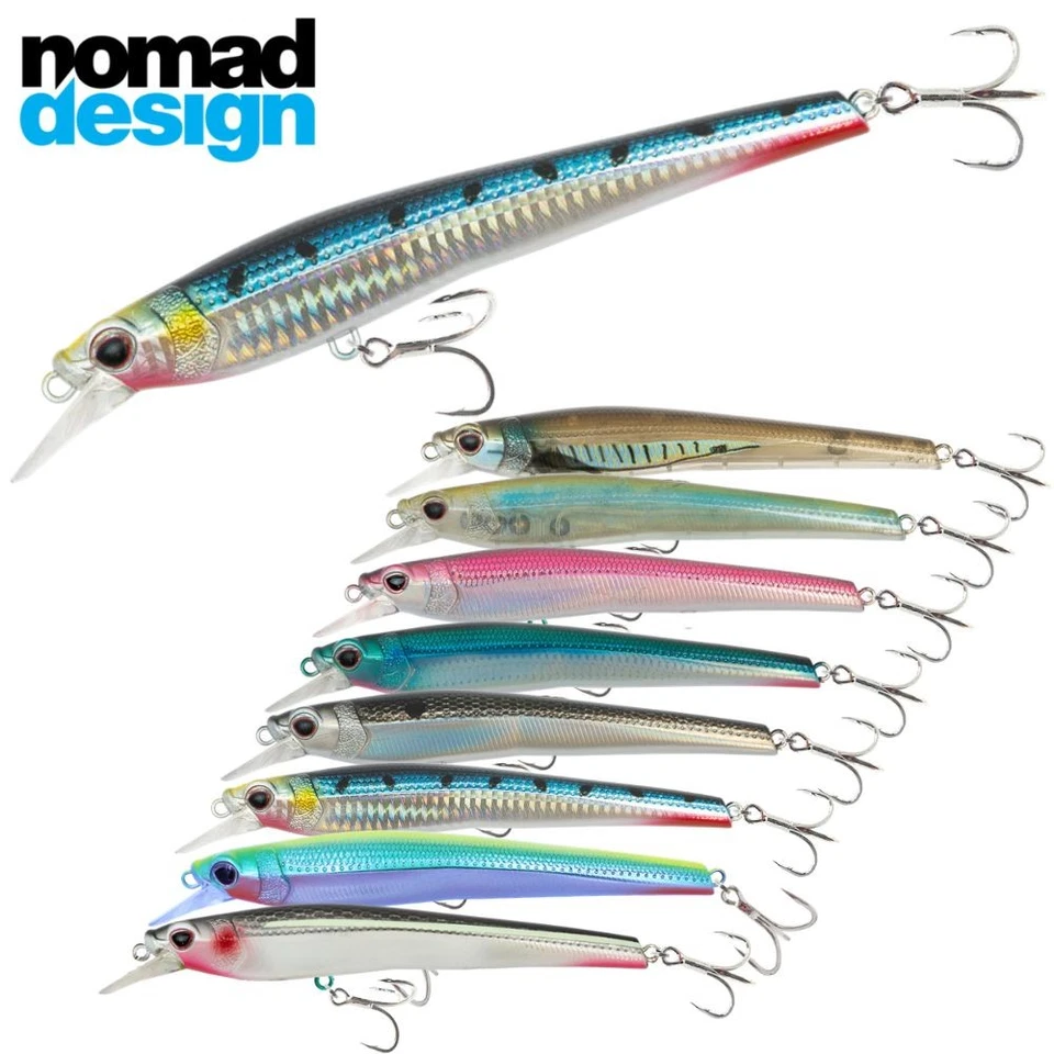 NOMAD DESIGN Long Casting Slow Floating Jerkbait Lure SHIKARI 145 SFLT 145mm/30g - Image 1 of 1