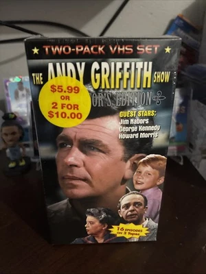 Andy Griffith Show Collectors Edition VHS 2 Pack Set 16 Episodes Opie. NEW READ  - Image 1 of 4