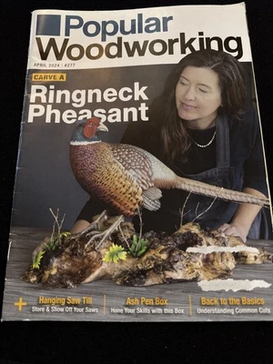 Carpintería popular ~ Tallar un faisán con cuello anillado, abril de 2024 ~ Edición #277 Foto 1 de 4