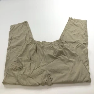 ExOfficio 10 (Fit 28W 30L) Hiking Trek Elastic Convertible Zip Pants Beige - Picture 1 of 8