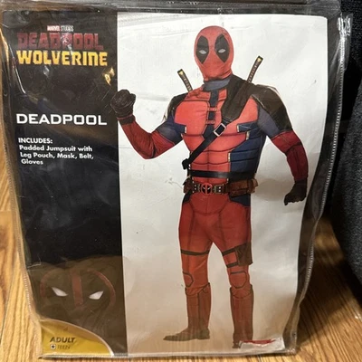 Костюм Дэдпула для взрослых из фильма Marvel Deadpool & Wolverine размер XL [01750686] - Изображение 1 из 4