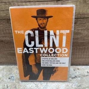 The Clint Eastwood Collection DVD 4 Movies Set Westerns New Sealed - Picture 1 of 9