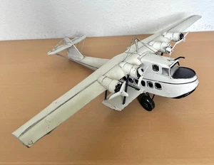 Avión de hojalata hecho a mano avión modelo de avión coleccionable - Imagen 1 de 5