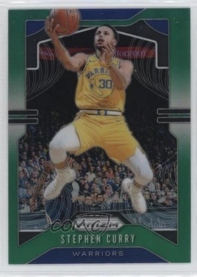 Panini Prizm Green Prizm Stephen Curry #98 2019-20 Foto 1 de 2