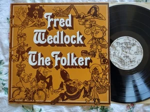 FRED WEDLOCK: The Folker - VILLAGE THING - ORIGINAL LABEL - IAN A. ANDERSON - Picture 1 of 7