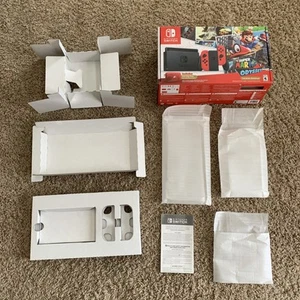 OEM SCATOLA VUOTA + SOLO INSERTI! Super Mario Odyssey 2017 Nintendo Switch SCATOLA RARA! - Foto 1 di 23