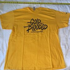 Golden State Warriors GSW 2023 NBA Playoffs XL size T Shirt Gold Blooded Champs