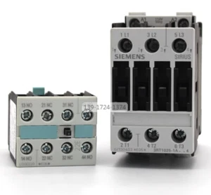 SIEMENS AC Contactor 3RT1025-1AF04 +3RH1921-1HA22 3RT10 251AF04 AC110V - Picture 1 of 2