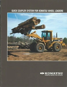 Equipment Brochure - Komatsu - Quick Coupler System for Wheel Loader (E6128) - Picture 1 of 1