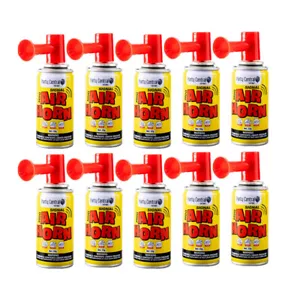 10X Air Horn Sporting Events Special Occasions Parties Fun Loud 23g Value Set - Picture 1 of 12