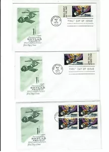 #1529 Skylab I Space 5/14/1974 FDCs ARTMASTER 5 Covers Houston, TEXAS !! - Picture 1 of 2
