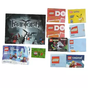 11 LEGO Small Instruction Manuals Only Frozen II Bionicle Creator Pokemon - Picture 1 of 2