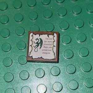 Lego Drachenfliese „Du bist mächtiger als du dir vorstellst“ - Bild 1 von 3