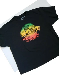 3XL LRG T-Shirt Herren Schwarz Grafik Kurzarm Rundhals Lifted Research Tee - Bild 1 von 6