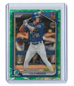2024 Bowman Colin Houck Chrome Lunar Glow Refractor #BCP-123 - Picture 1 of 2