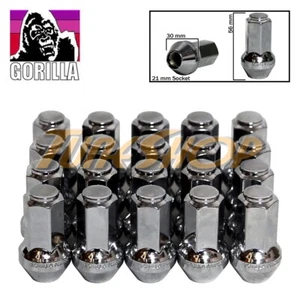 20 GORILLA F150 14x2 OEM STOCK FACTORY WHEELS RIM XL LARGE SEATS LUG NUTS CHROME - Picture 1 of 2