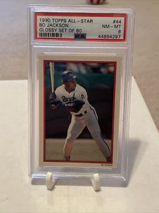 1990 Topps Mail-In Glossy All-Star Collector's Edition Bo Jackson PSA 8 Royals