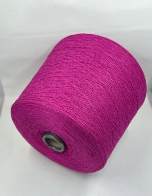 Cashmere Silk blend lace yarn on cone 50/50% Cashmere/silk 100g/1300m, per 100g - Image 1 of 4