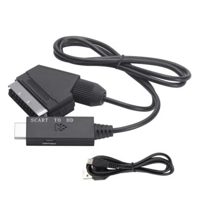 SCART to HDMI Cable Video Adapter SCART to HDMI Converter SCART to HDMI Adapter - Image 1 of 4