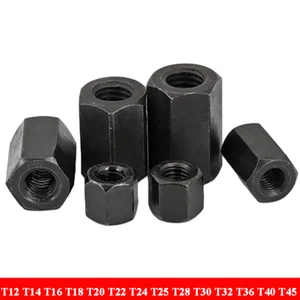 Trapezförmige Sechskantmutter T12 T14 T16 - T45 Muttern Links / Rechtsgewinde - Bild 1 von 7