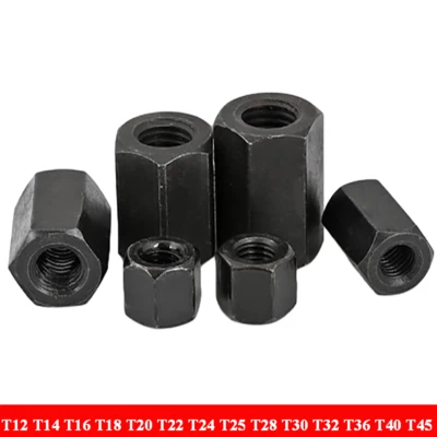 Trapezförmige Sechskantmutter T12 T14 T16 - T45 Muttern Links / Rechtsgewinde - Bild 1 von 4