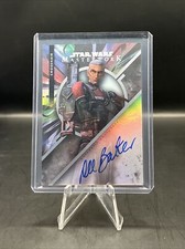 2022 Topps Star Wars Masterwork Dee Bradley Baker Crosshair Foil  /50 Auto