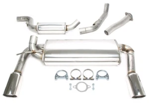 Duplex exhaust scarico stainless steel catback per Ford Focus ST 225cv - Imagen 1 de 1