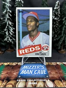 1985 Topps Baseball Eric Davis Reds Base Card RC Rookie 627 - Picture 1 of 2