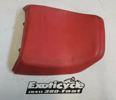 Suzuki GSXR 750 1995 asiento de pasajero rojo Foto 1 de 4