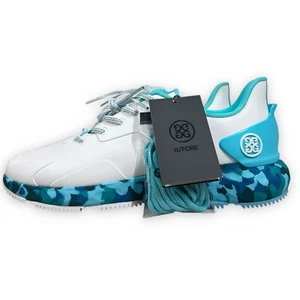 G/FORE G4 MG4+ TPU Camo Golf Shoes Mens 11 White Blue SNSR New in Box - Imagen 1 de 12