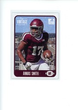 2021 Onyx Vintage College Football Ainias Smith #CFAS Rookie RC Base Texas A&M