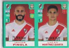 Panini Fifa 365 2020 Sticker No. 317 Javier Pinola - Lucas Martinez Quarta