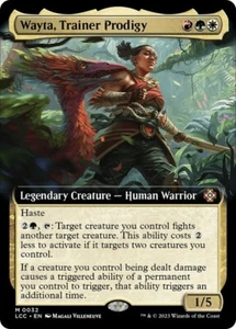 Wayta, Trainer Prodigy Extended Art The Lost Caverns of Ixalan NM MTG - Picture 1 of 1