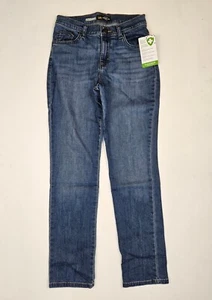 Jeans LEE Insetto Shield donna blu denim relaxed vita media gamba dritta taglia 2 - Foto 1 di 4