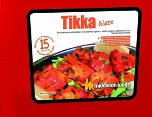 Tikka Glaze Middleton Foods Wings Chicken Pork Stir Fry Wraps Ribs 225g to 5Kg - Picture 1 of 1