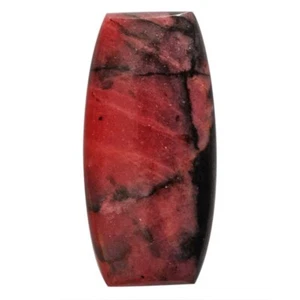 35 Cts 100% Natural Argentinian Rhodonite Loose Gemstone Rectangle Cabochon - Picture 1 of 5