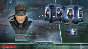 METAL GEAR SOLID - Solid Snake Grand Scale Polystone Bust F4F - Foto 1 di 20
