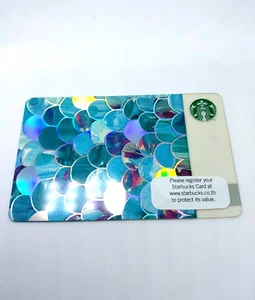 Starbucks Card Geschenkkarte Meerjungfrau zum Sammeln Thailand 2015 - Bild 1 von 5
