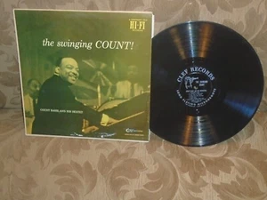 Count Basie Sextet The Swinging Count Clef MGC-706 MONO Ray Brown Buddy Rich - Picture 1 of 3