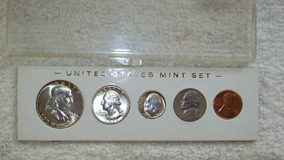 1956 MINT SET  COLOR TONED COINS P MINT - Image 1 of 4