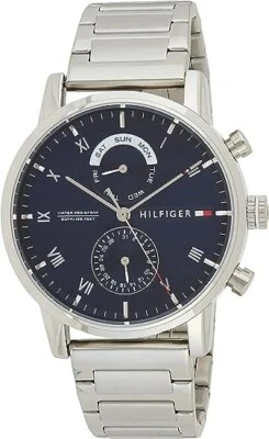 Tommy Hilfiger Orologio Analogico Multifunzione al Quarzo da Uomo con Cinturino - Immagine 1 di 4