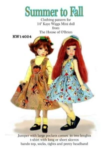KW14024 Modello Estate-Autunno per Parrucche Kaye 14" Mini Ragazze - Foto 1 di 10