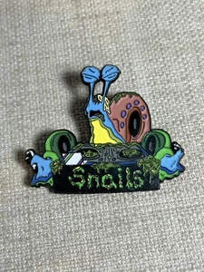 HUTPIN - SNAILS Pin Limited Edition 112/150 Gary The Snail Forest Design Rare - Bild 1 von 7